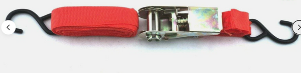 4-Pack Ratchet Tie Downs 1" x 15ft (150LB Capacity) – Light Duty Straps w/ Hooks | 25mm x 4.5M | Secure Cargo, Motorcycles, ATVs | Durable Polyester Webbin\ 4-Pack Ratchet Tie Downs 1" x 15ft (150LB Capacity) – Light Duty Straps w/ Hooks | 25mm x 4.5M | Secure Cargo, Motorcycles, ATVs | Durable Polyester Webbin\