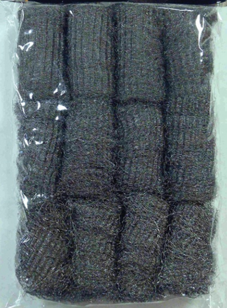 12pc Assorted Steel Wool Set – Fine #0, Medium #1, Coarse #2 | Multi-Grade Steel Wool Pads for Cleaning, Polishing, Smoothing & Surface Prep