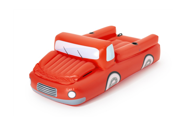 Bestway H20GO! Red Vinyl Inflatable Big Truck Floating Lounger