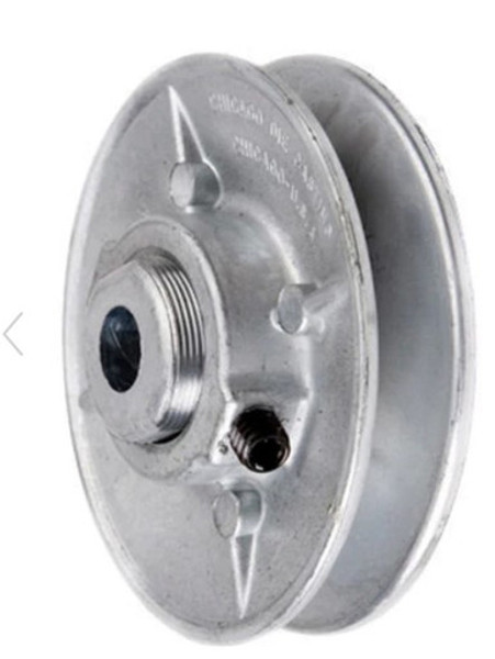 Chicago Die Cast 3 1/4 in. D Zinc Variable Speed Pulley