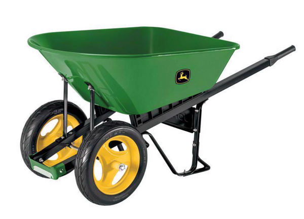 John Deere Steel Wheelbarrow – 7 cu ft Capacity, Durable, and Reliable for Heavy-Duty Tasks John Deere Steel Wheelbarrow – 7 cu ft Capacity, Durable, and Reliable for Heavy-Duty Tasks