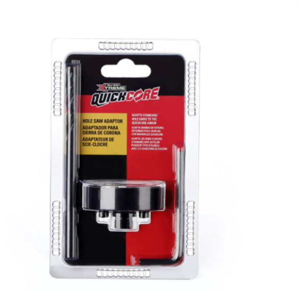 Quickcore Bi-metal Hole Saw Adaptor - Model E0100232 Quickcore Bi-metal Hole Saw Adaptor - Model E0100232