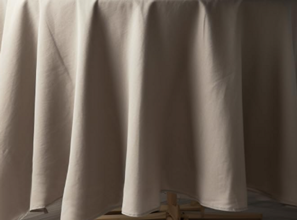 EVERLY 100% Pure Linen Round Tablecloth – 70" Round, Natural, Eco-Friendly, Durable, Wrinkle-Resistant, Gift-Boxed EVERLY 100% Pure Linen Round Tablecloth – 70" Round, Natural, Eco-Friendly, Durable, Wrinkle-Resistant, Gift-Boxed