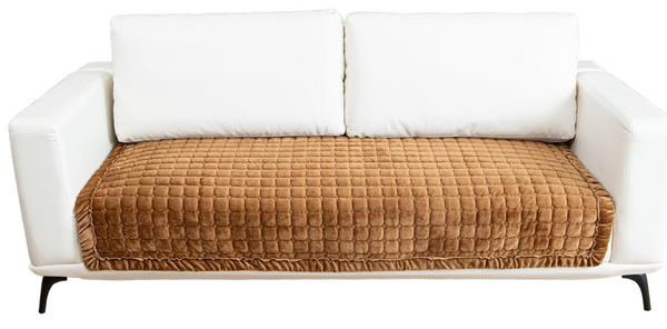 Taomocastl Sectional Couch Cover – 36" × 94" Coffee Velvet, Non‑Slip Silicone Backing, Washable Sofa Protector for 3‑Cushion Couch (Single Piece) Taomocastl Sectional Couch Cover – 36" × 94" Coffee Velvet, Non‑Slip Silicone Backing, Washable Sofa Protector for 3‑Cushion Couch (Single Piece)