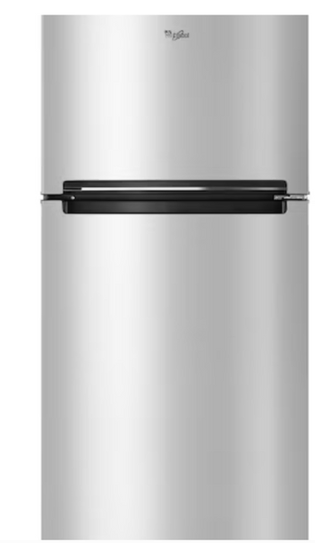 Whirlpool 17.6-cu ft Top-Freezer Refrigerator – Flexi Slide-Bin™, LED Lighting, Humidity-Controlled Crispers