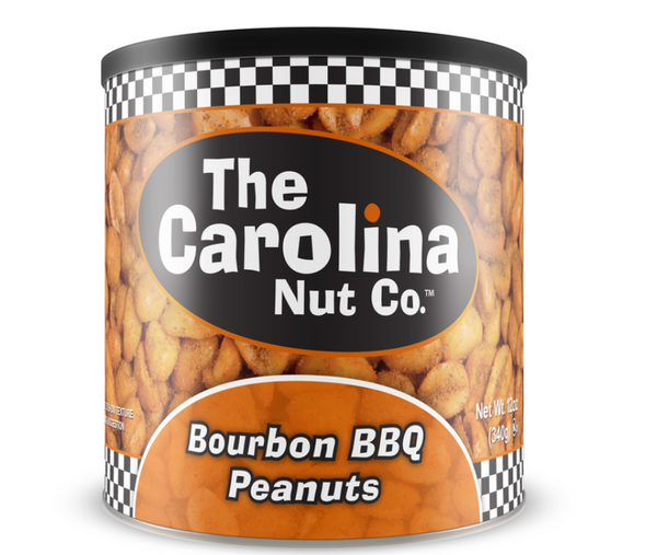 Carolina Nut Co. Bourbon BBQ Peanuts 12 oz Can