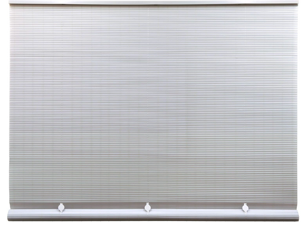 Radiance Cordless Outdoor PVC Shade – 72″ W × 72″ L Waterproof Roll-Up Blind, Light-Filtering & Privacy, White