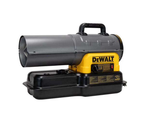DeWalt 80,000 BTU Forced Air Kerosene Portable Heater – Covers Up to 2000 sq ft
