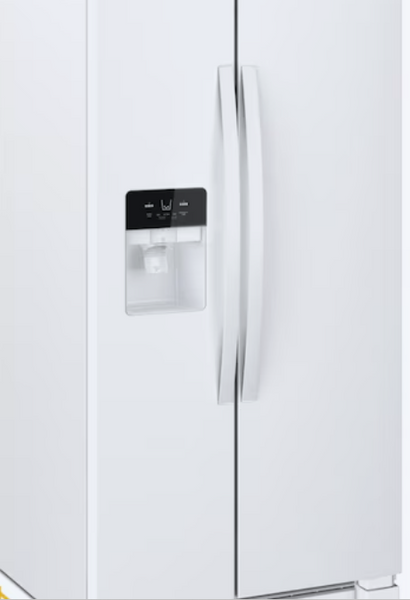 Whirlpool 21.4-cu ft Standard-Depth 33-in Wide Side-by-Side Refrigerator with Ice Maker ,Water and Ice Dispenser ( White )