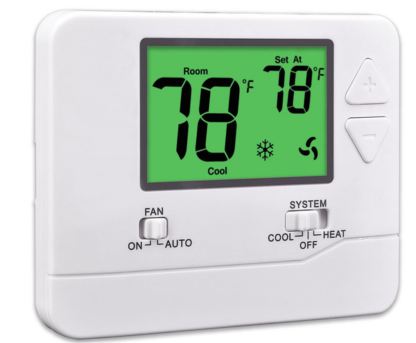 Non-Programmable Thermostat for House, Digital Energy-Saving Home Thermostats