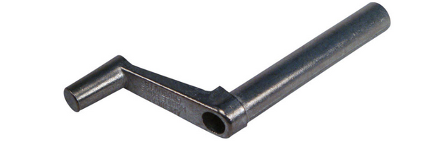 US Hardware WP-8885C Window Crank With Bolt, Zinc, Mill