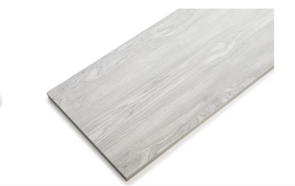 Rubbermaid 11.8-in D x 47.8-in L Driftwood Grey Laminate Rectangular Shelf board