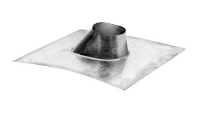 DuraVent 17 in. W X 17 in. L Galvanized Steel Roof Flashing Silver