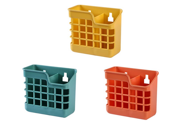 HEMOTON Cutlery Caddy Organizer Wall Mount