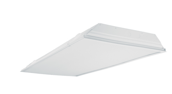 Metalux GRLED Series 31 W Troffer Light Fixture 3.25 in. H X 24 in. W X 48 in. L