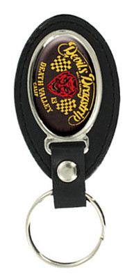 Lucky 13 Devil's Dragstrip Keychain