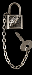 Gasoline Glamour Grenade Dirty Lock Necklace