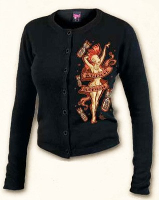 Lucky 13 Burlesque Cardigan