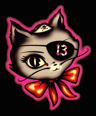 Lucky 13 P-Cat T-Shirt