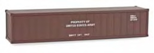 MTL-461 00 050 US Army 40' Container-Brown