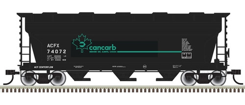 ATL-50 006 108 Cancarb ACF 3560 Centerflow Covered Hopper