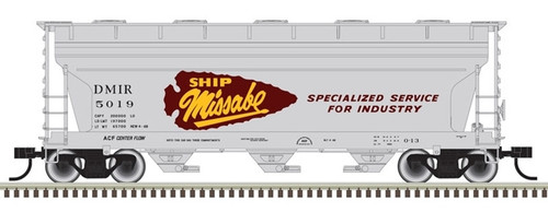 ATL-50 006 117 DMIR ACF 3560 CF Covered Hopper-Trainman