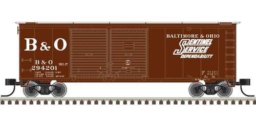 ATL-50 006 189 B&O 40' DD Box Car