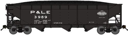 BS-74121 P&LE 70T 3-Bay Offset Side Hopper