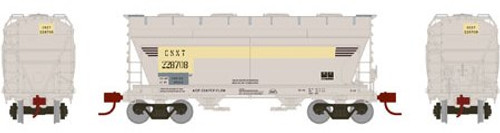 ATH-12489 CSX/x-WM ACF 2970 2-Bay Centerflow Hopper