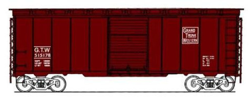 IM-66816-4 GTW 1937 AAR 40' Box Car IM-66816-4 GTW 1937 AAR 40' Box Car