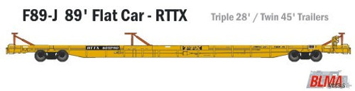 BLMA-13004 RTTX ACF F89-J 89' Flat Car