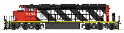 IM-69301-3 CN SD40-2W Locomotive