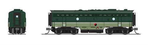 BLI-7775 NP EMD F7B Locomotive w/Sound