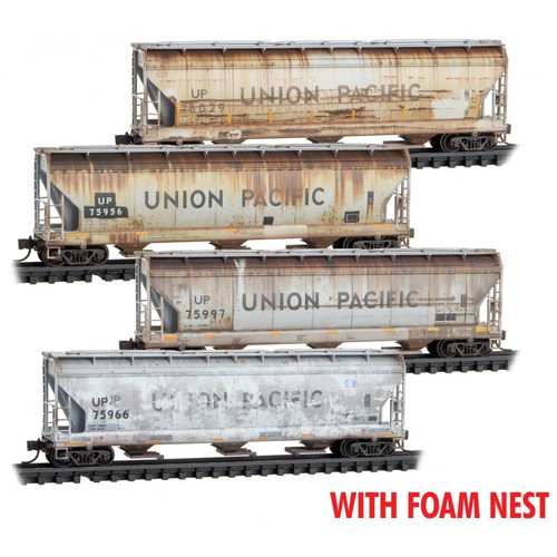 MTL-993 05 052 UP 3-Bay CH 4-pack-Weathered-FF