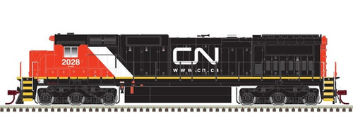 ATL-40 005 650 Candian National Dash 8-40C Locomotive
