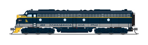 BLI-8820 C&O EMD E8A Locomotive w/Sound