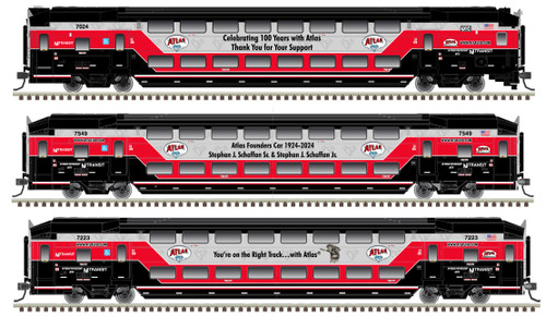 ATL-50 006 643 NJ Transit/Atlas 100th Anniv Set