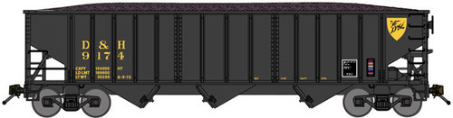 BS-14621 D&H 14-Panel 3-Bay Hopper