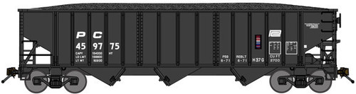 BS-14664 PC 14-Panel 3-Bay Hopper