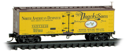 MTL-058 00 603 Poultry & Egg #6-HM Noack & Sons 40' Wood Reefer