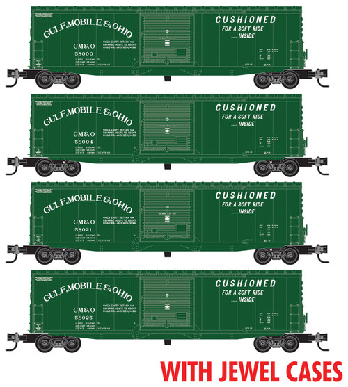 MTL-983 00 231 GM&O 9315 Box Cars 4-car pk