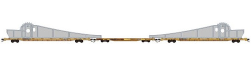 MTL-983 02 260 TTX Flat Car 3-pk w/Bridge Load