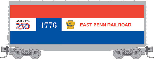 MTL-101 00 821 East Penn Freedom  40' Hy-Cube Box Car