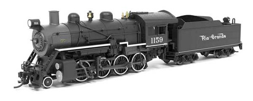BLI-8380 DRGW 2-8-0 Locomotive w/sound & smoke