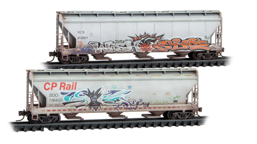 MTL-983 05 106 CP/KCS 3-Bay Hopper Hopper 2-pk