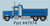 TWX-47974 Blue Peterbilt 379 Dump Truck