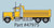 TWX-47975 Yellow Peterbilt 379 Dump Truck