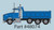 TWX-48074 Blue Kenworth T800 Dump Truck