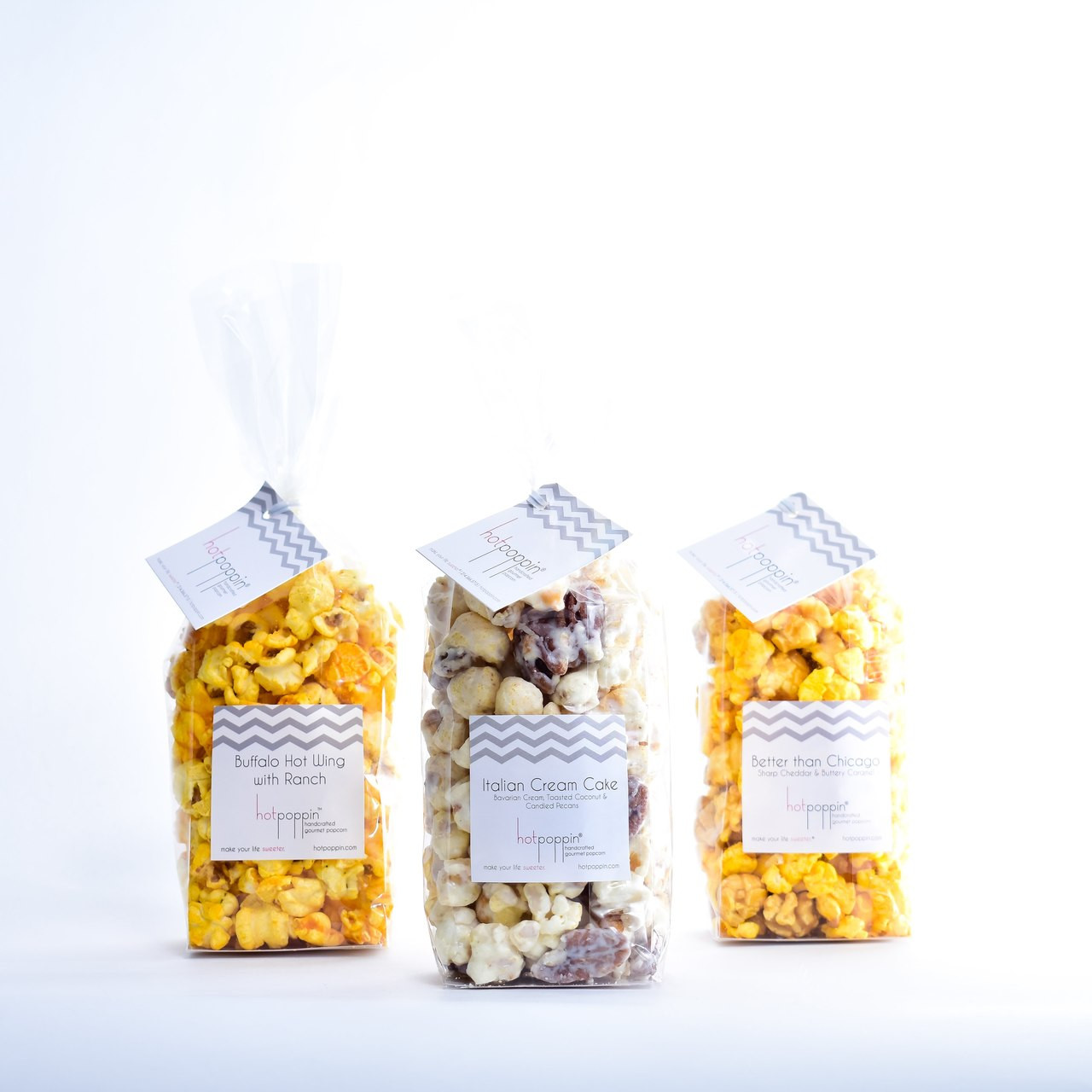 HotPoppin Gourmet Popcorn | The Medium Bag (1.5 cup) | Make Your