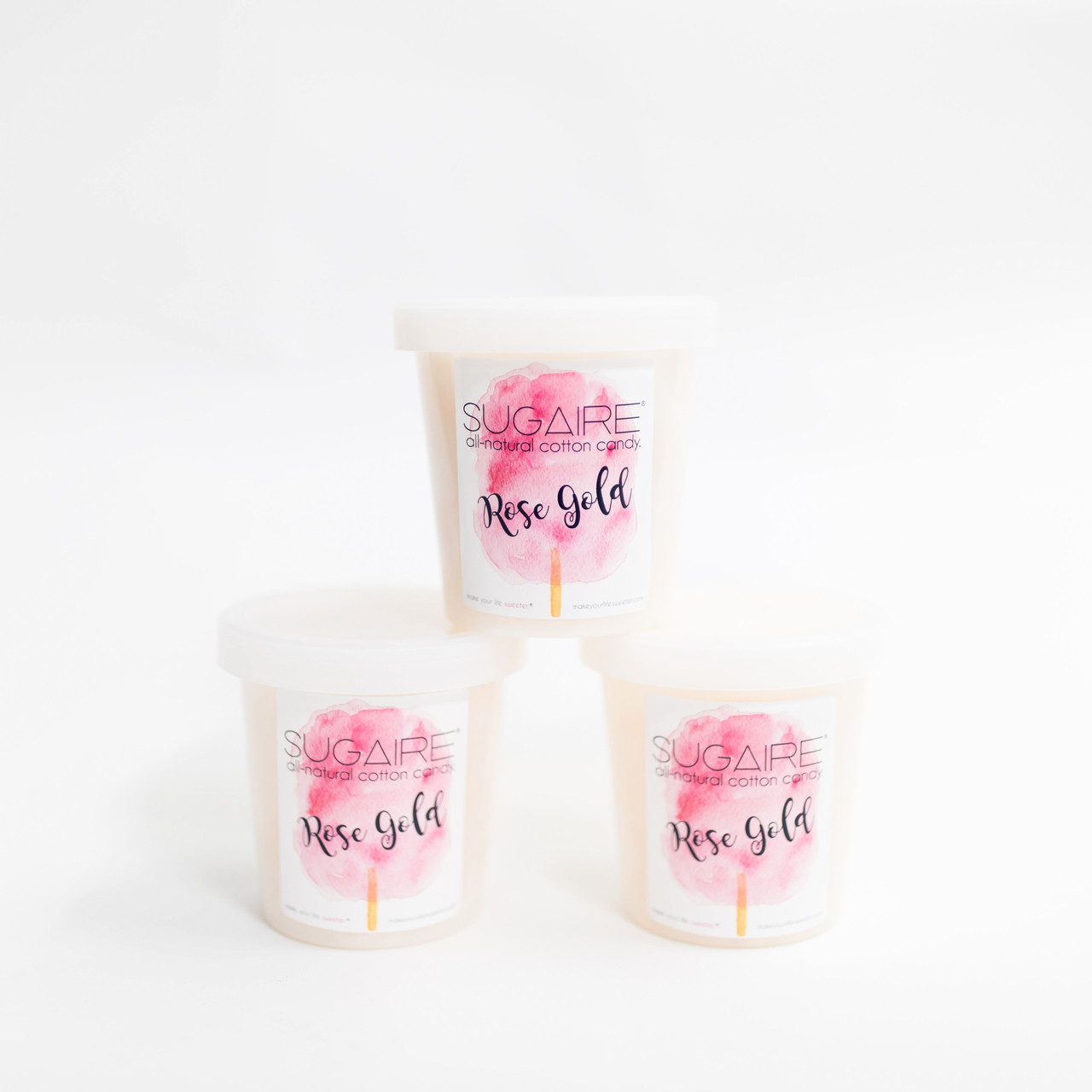 Sugaire | The Sweet Pint - 16oz Certified Organic Cotton Candy